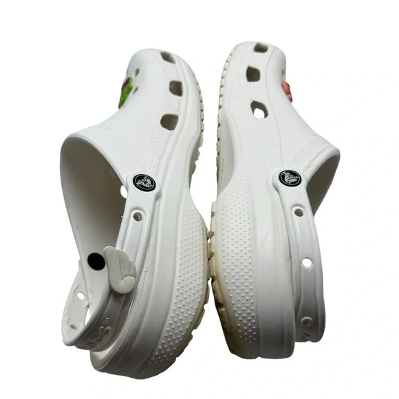 CROCS Disney 7 jibbitz charms stitch peach mickey today popcorn…size 12 - Picture 6 of 11